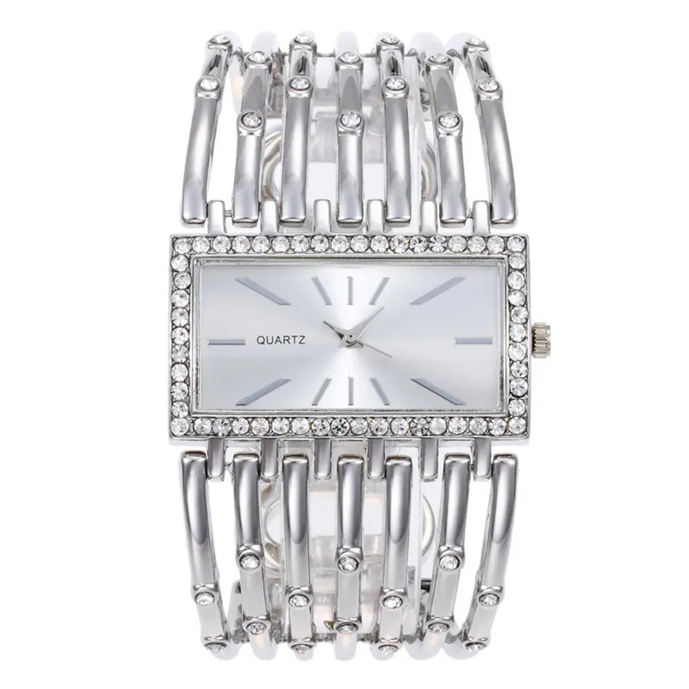 KissICON 💋 UTHAI W24 Women's Quartz Watch - Stainless