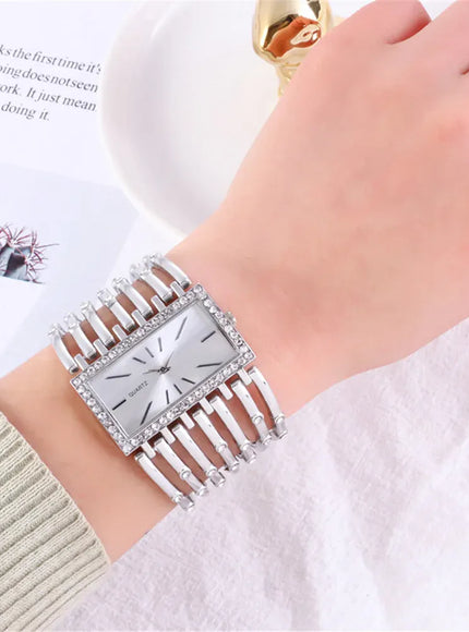 KissICON 💋 UTHAI W24 Women's Quartz Watch - Stainless