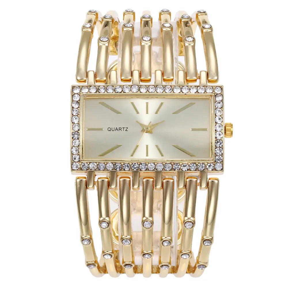KissICON 💋 UTHAI W24 Women's Quartz Watch - Stainless