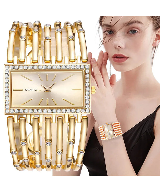 KissICON 💋 UTHAI W24 Women's Quartz Watch - Stainless