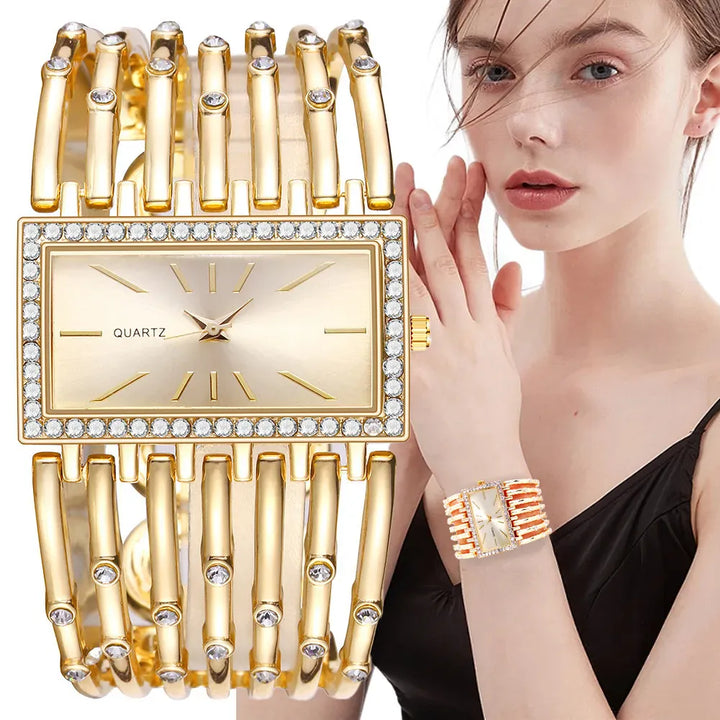 💋 UTHAI W24 Women's Quartz Watch - Stainless