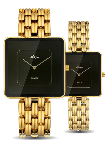 KissICON UTHAI Women Watch Luxury Square - Waterproof Quartz