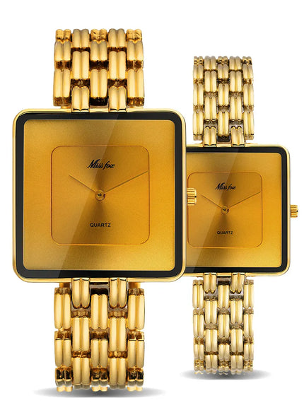 KissICON UTHAI Women Watch Luxury Square - Waterproof Quartz