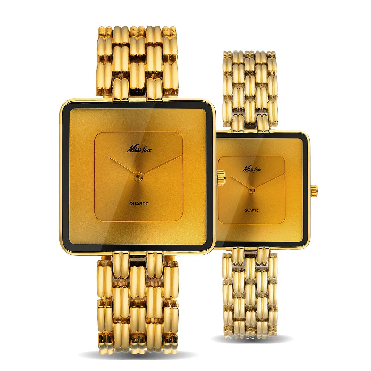 KissICON UTHAI Women Watch Luxury Square - Waterproof Quartz