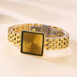 KissICON UTHAI Women Watch Luxury Square - Waterproof Quartz