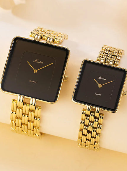 KissICON UTHAI Women Watch Luxury Square - Waterproof Quartz