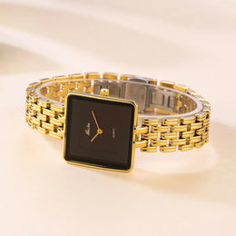 KissICON UTHAI Women Watch Luxury Square - Waterproof Quartz