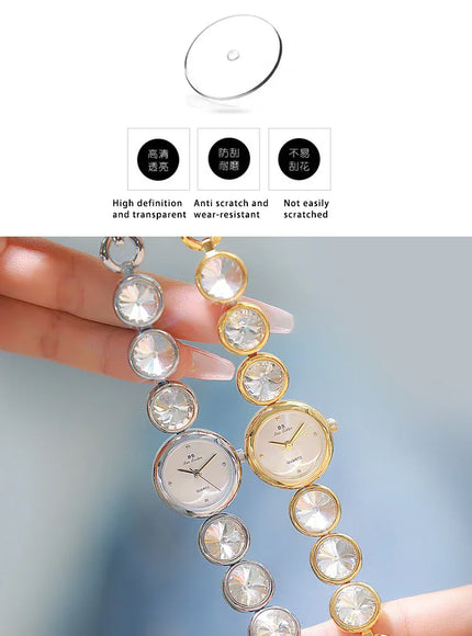 KissICON UTHAI Womens Watch Champagne Gold Waterproof - Quartz