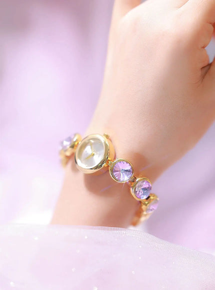 KissICON UTHAI Womens Watch Champagne Gold Waterproof - Quartz