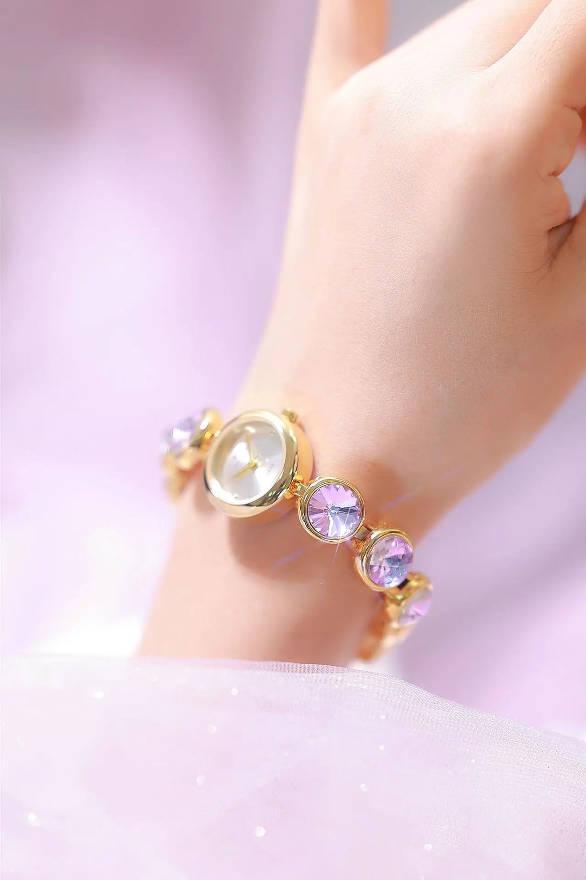 KissICON UTHAI Womens Watch Champagne Gold Waterproof - Quartz