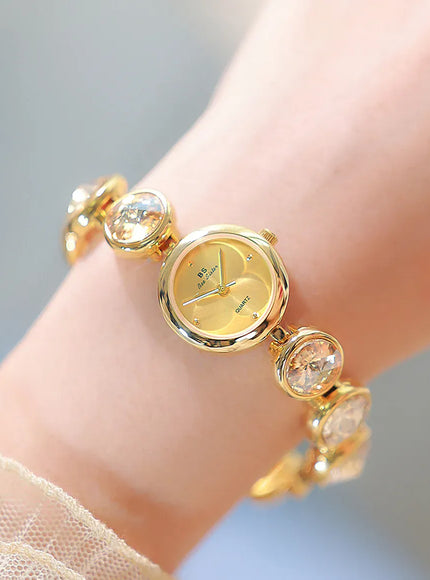KissICON UTHAI Womens Watch Champagne Gold Waterproof - Quartz
