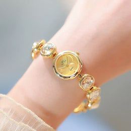 KissICON UTHAI Womens Watch Champagne Gold Waterproof - Quartz