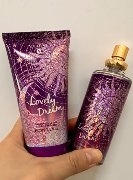 KissICON VA Vanilla Mist Lotion Set – Moisturizing Gift Her