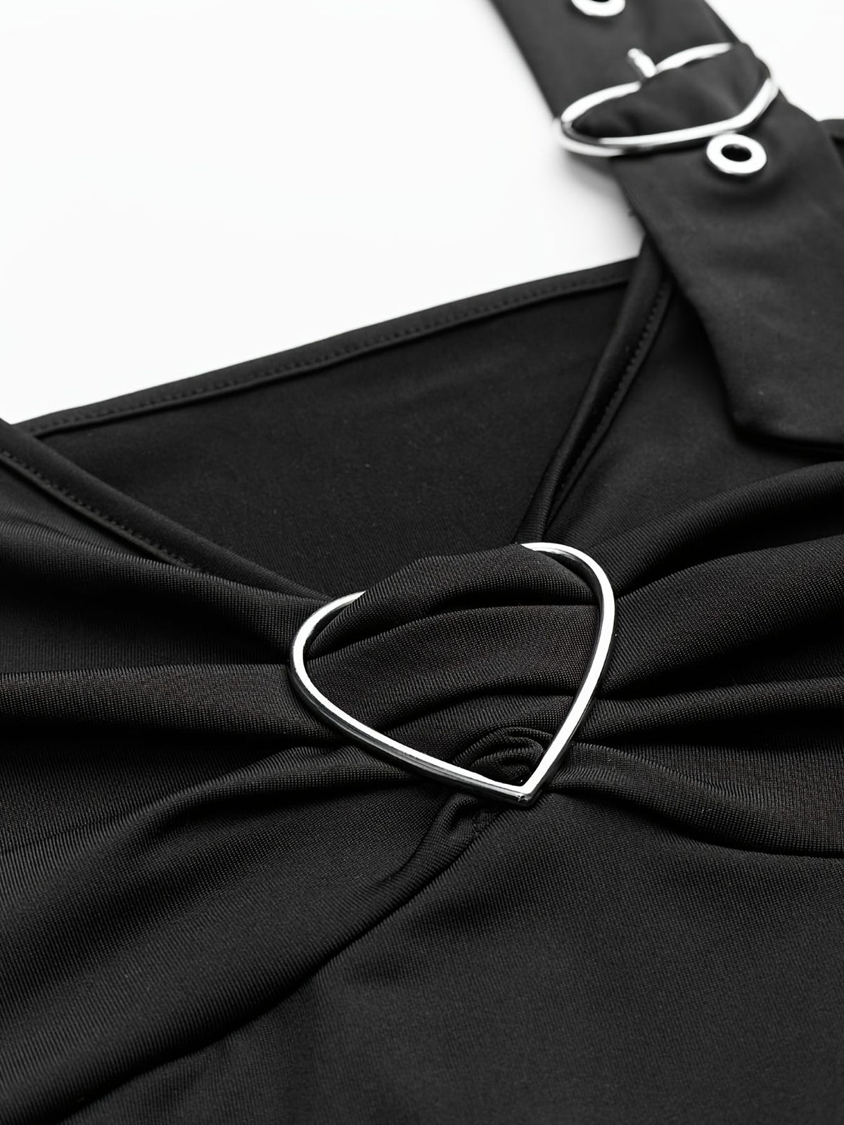 KissICON Valentine's Day Large Size Women's Top, Love Asymmetrical