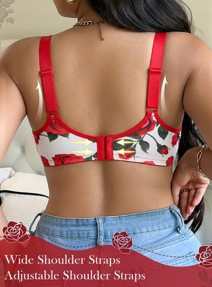 KissICON Valentine's Day Plus-size Women's Lingerie – Rose
