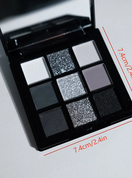 KissICON valleynet 9 color KissIcon Nine Colors Eye Shadow Palette - Waterproof