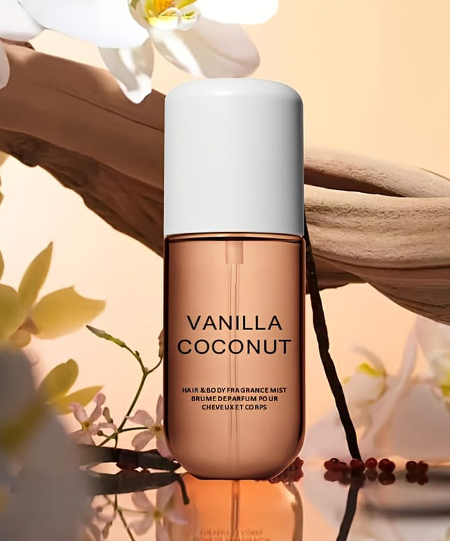 KissICON Vanilla Coconut Fragrance Mist - Moisturizing Body Spray