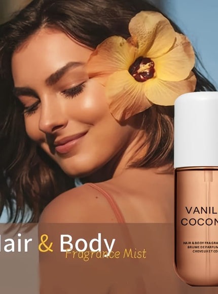 KissICON Vanilla Coconut Fragrance Mist - Moisturizing Body Spray