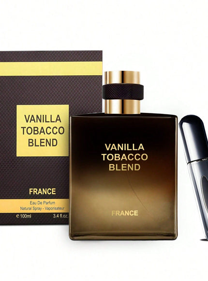 KissICON Vanilla Tobacco Blend / 1PCS KissIcon Vanilla Tobacco Men Cologne - Lasting Spiciness