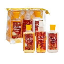 KissICON Vanilla Vanilla Bath Body Set – Deep Cleanse Moisturize
