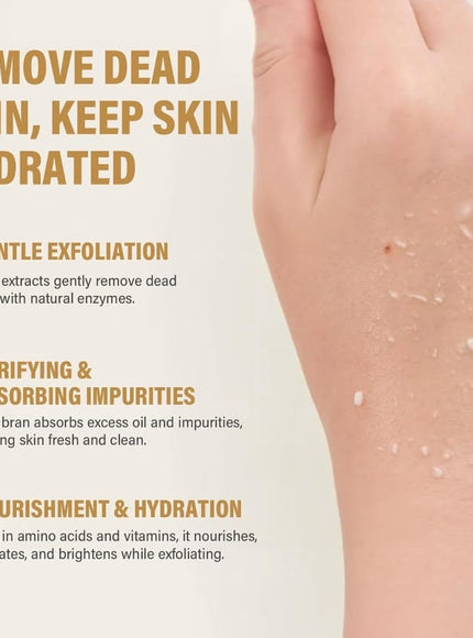 KissICON Variant1 Rice Exfoliating Ampoule Set – Gentle Peel Hydrate