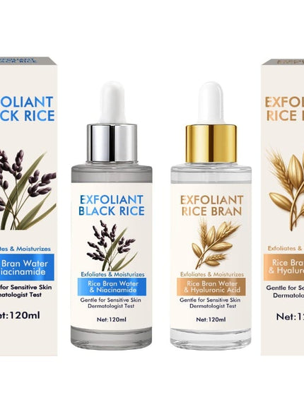KissICON Variant1 Rice Exfoliating Ampoule Set – Gentle Peel Hydrate