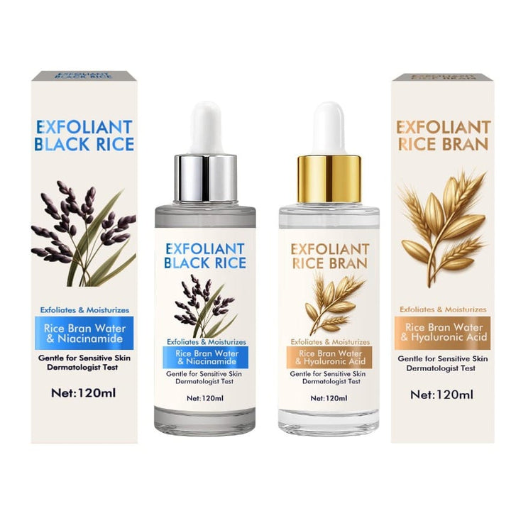 Rice Exfoliating Ampoule Set – Gentle Peel Hydrate