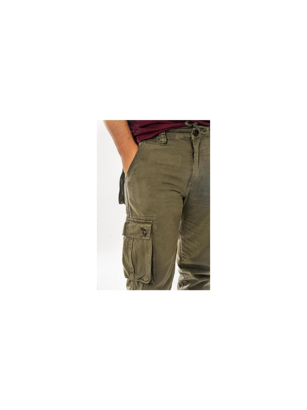 KissICON Vasego Durable 6Pocket Loose Fit Mens Cargo Work Pants