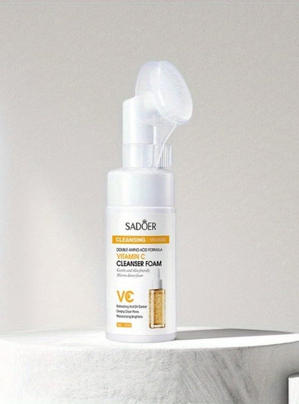 KissICON VC Facial Cleanser Gentle Vitamin C Foaming Cleanser Brighten