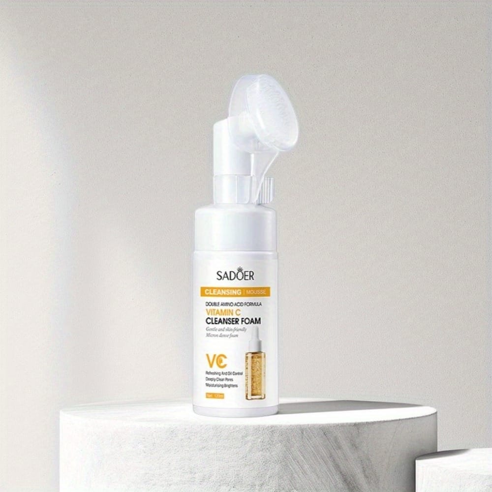 KissICON VC Facial Cleanser Gentle Vitamin C Foaming Cleanser Brighten