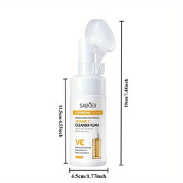 KissICON VC Facial Cleanser Gentle Vitamin C Foaming Cleanser Brighten