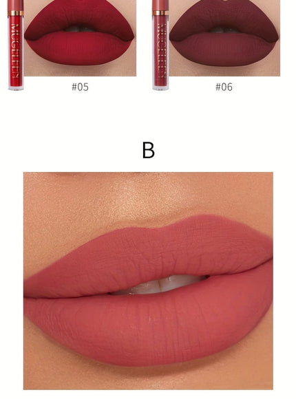 KissICON Velvet Matte Liquid Lipstick 6pack Valentines