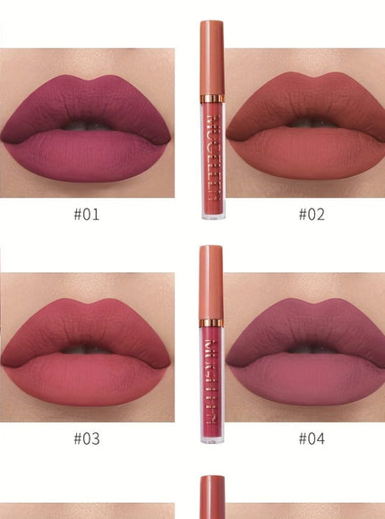 KissICON Velvet Matte Liquid Lipstick 6pack Valentines