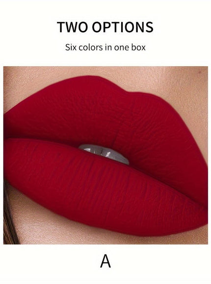 KissICON Velvet Matte Liquid Lipstick 6pack Valentines
