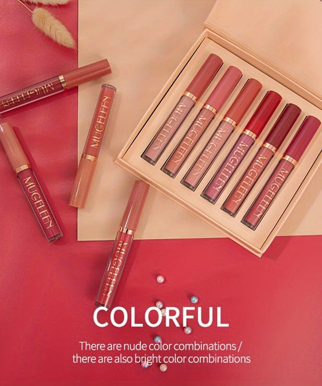 KissICON Velvet Matte Liquid Lipstick 6pack Valentines