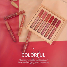 KissICON Velvet Matte Liquid Lipstick 6pack Valentines