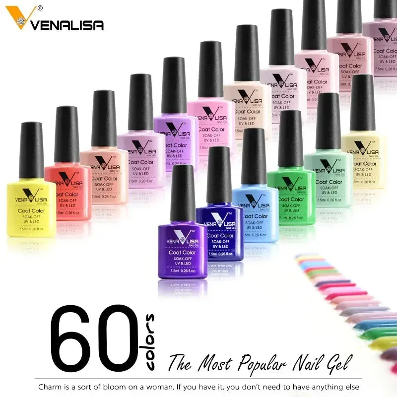 KissICON Venalisa Fashion Shiny UV Gel Nail Polish 7.5ml