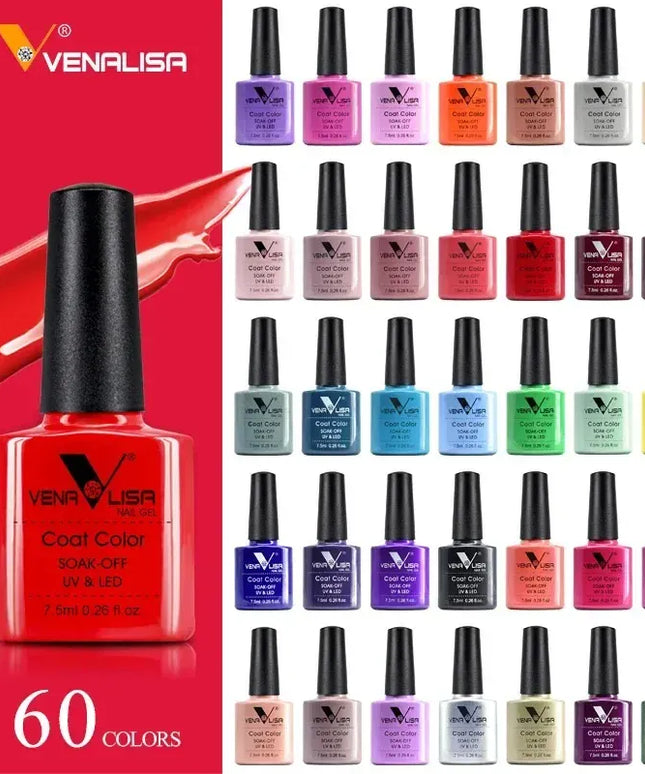 KissICON Venalisa Fashion Shiny UV Gel Nail Polish 7.5ml