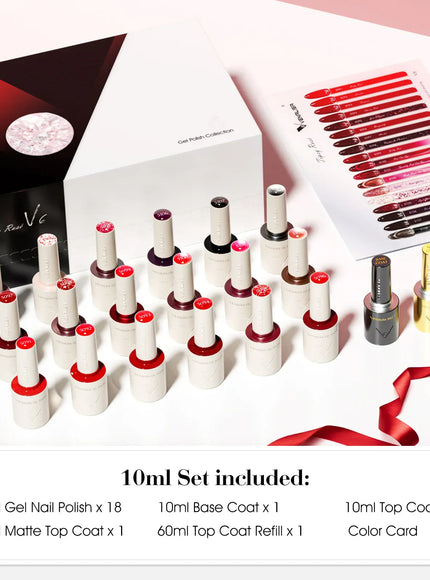 KissICON Venalisa VIP Kit 10ml Gel Polish Hema Free