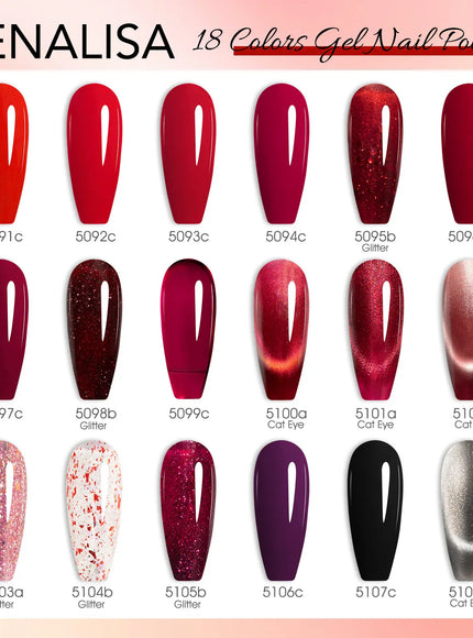 KissICON Venalisa VIP Kit 10ml Gel Polish Hema Free