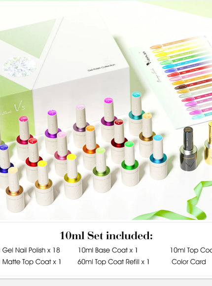 KissICON Venalisa VIP Kit 10ml Gel Polish Hema Free