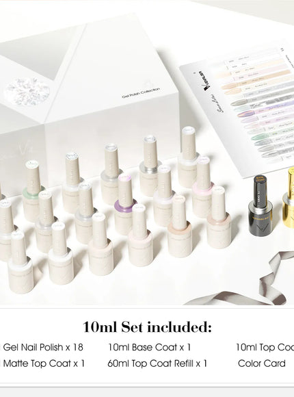 KissICON Venalisa VIP Kit 10ml Gel Polish Hema Free