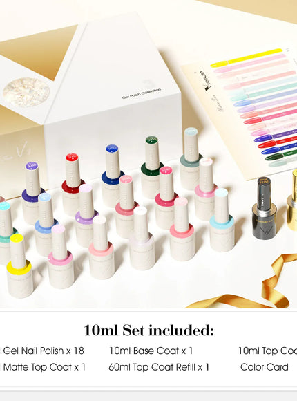 KissICON Venalisa VIP Kit 10ml Gel Polish Hema Free