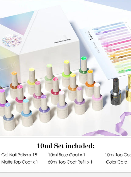 KissICON Venalisa VIP Kit 10ml Gel Polish Hema Free