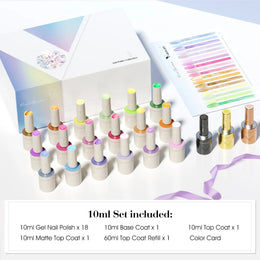 KissICON Venalisa VIP Kit 10ml Gel Polish Hema Free