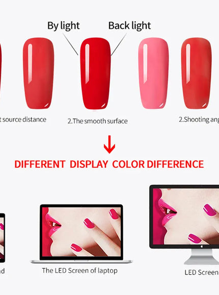KissICON Vendeeni Gel Polish 15ml Soak Off UV LED