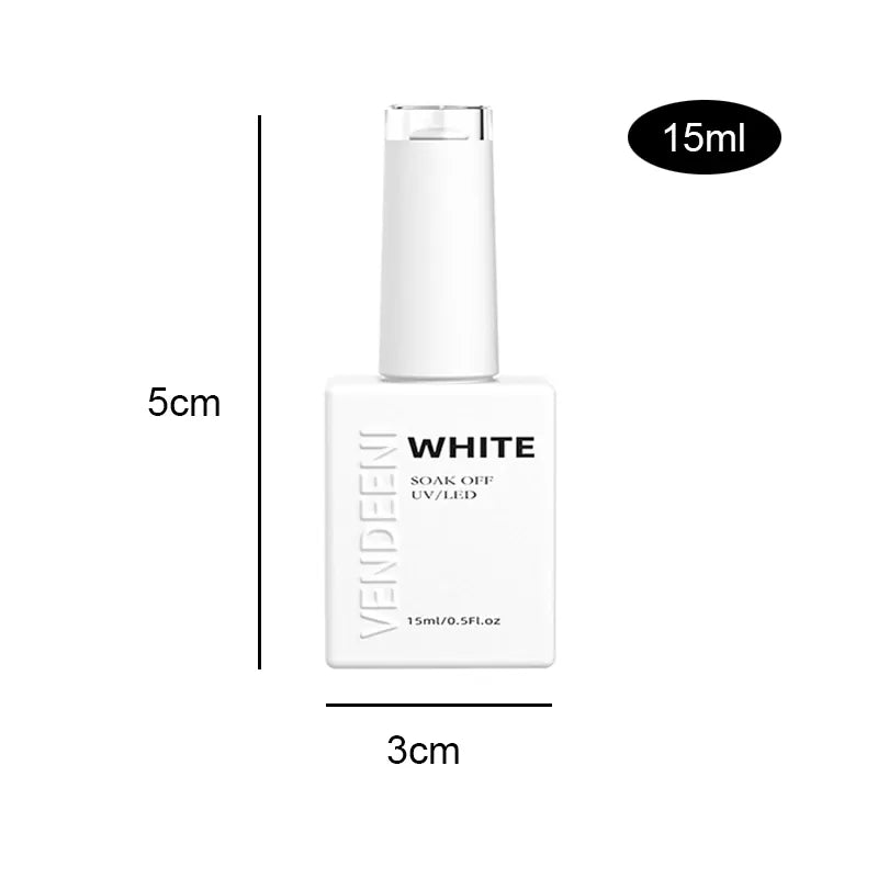 KissICON Vendeeni Gel Polish 15ml Soak Off UV LED