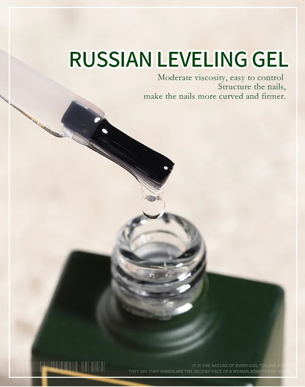 KissICON Vendeeni Russian Self Leveling Gel Nail Polish -