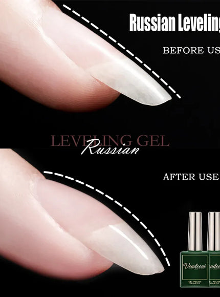 KissICON Vendeeni Russian Self Leveling Gel Nail Polish -