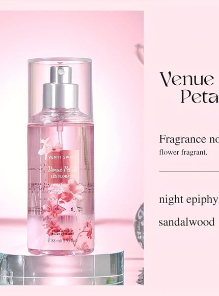 KissICON Venue Petals Elegant Floral Perfume – Longlasting Fresh Scent
